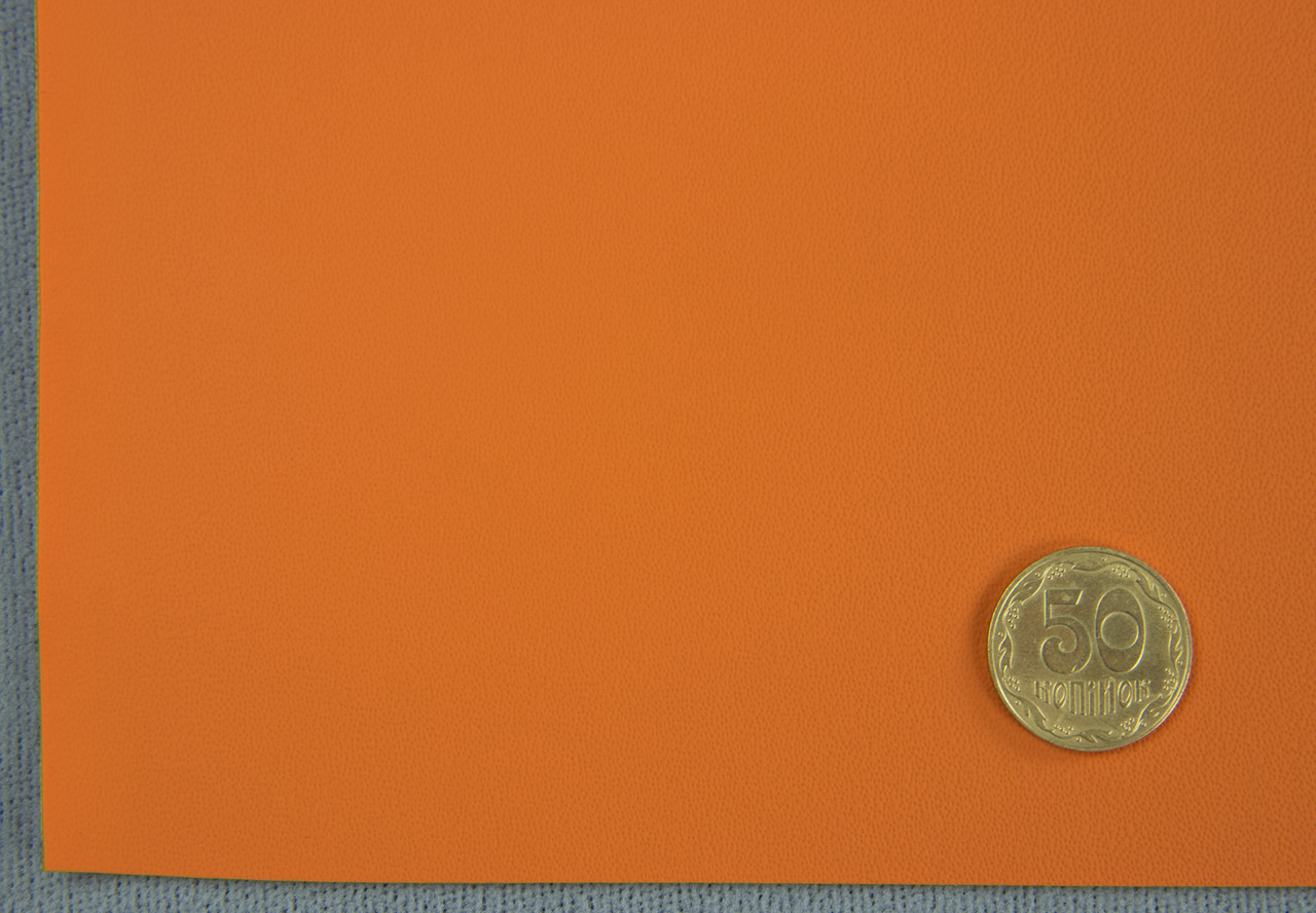 Автомобільний шкірозамінник BENTLEY 1220 оранжевий, тканинній основі (ширина 140 см) Туреччина детальна фотка