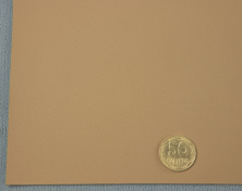 Автомобильный кожзам BENTLEY 1223 кофейный, на тканевой основе, ширина 140см, Турция анонс фото