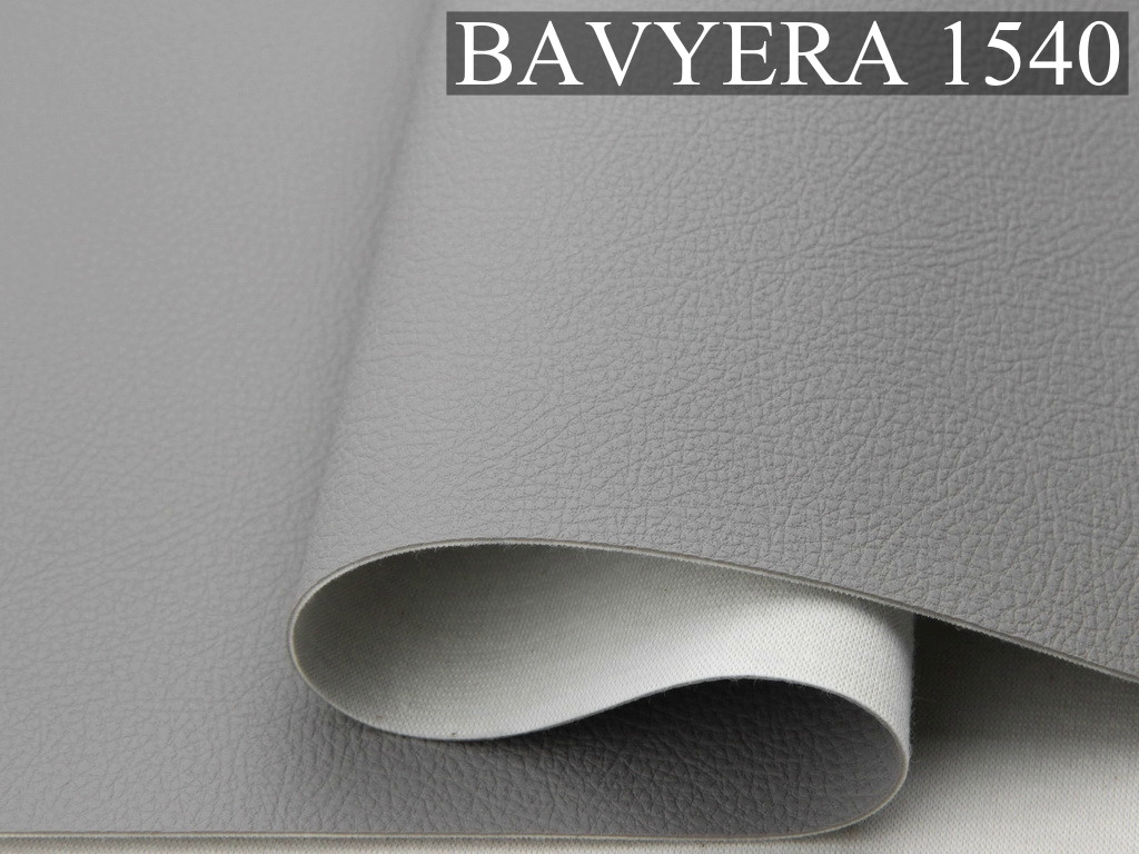 Автомобильный кожзам BAVYERA 1540 серый, на тканевой основе (ширина 1,40м) Турция детальная фотка