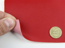 Кожзам Skaden (красный 3022) для медицинского назначения ширина 1.45м (Польша) анонс фото