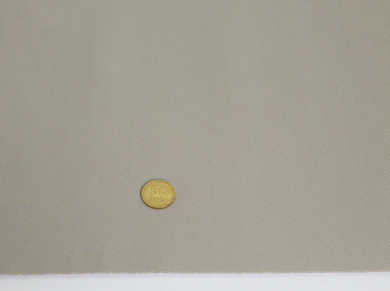Автотканина стельова RASHAEL R69, колір темно-кремовий на поролоні та повсті, товщина 2мм, ширина 168см, Туреччина детальна фотка