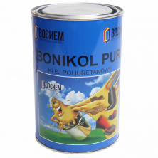 Клей поліуретановий Bonicol PUR (десмокол) для шкірозамінника, тканини, гуми 1л. (0.8кг) Польща
