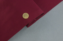 Автовелюр Dinamika 08 цвет бордовый, на тканевой основе, ширина 148 см анонс фото