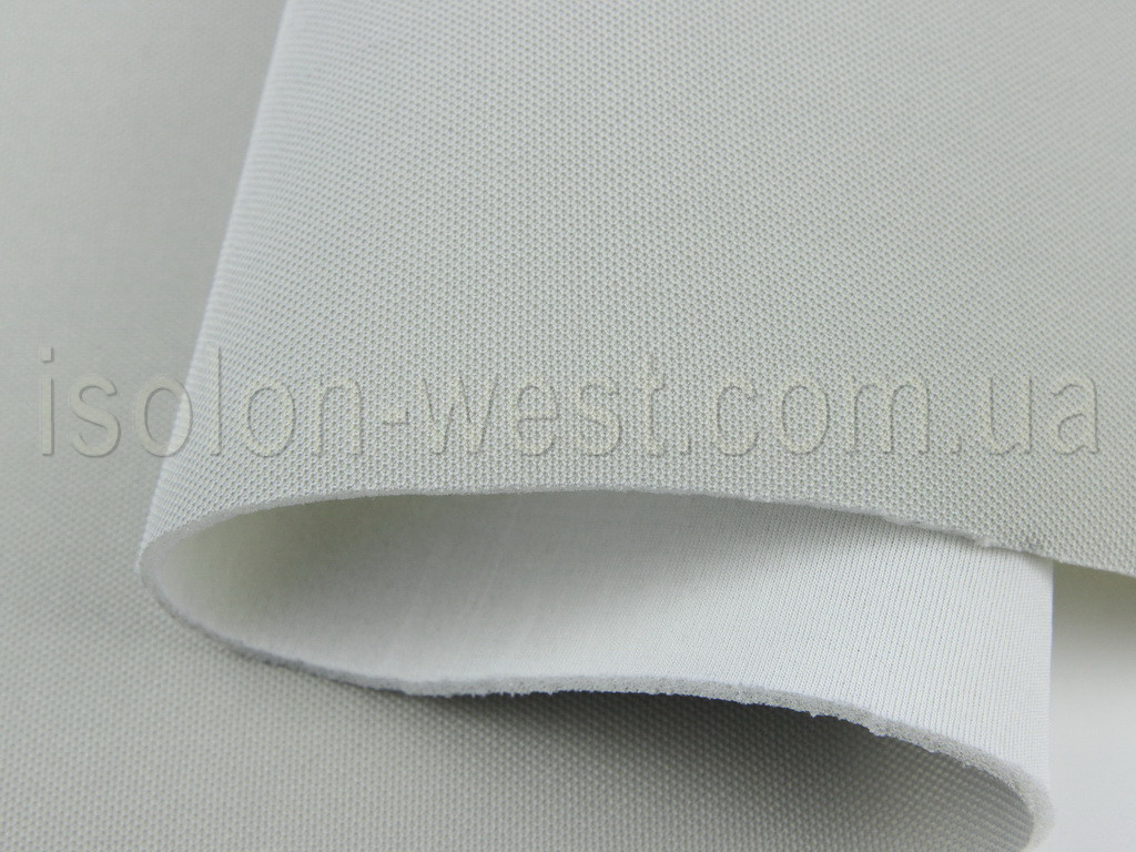 Ткань авто потолочная светло-серая (текстура сетка) RASEL 36, на поролоне 3 мм с сеткой, ширина 1.70м (Турция) детальная фотка