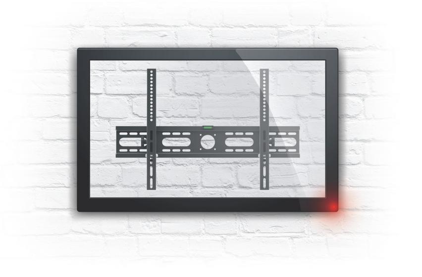 Кронштейн TV Red Eagle MAGNUM PLUS 32"-65" VESA 600х400 кріплення для телевізора (LCD, LED) на стіну детальна фотка