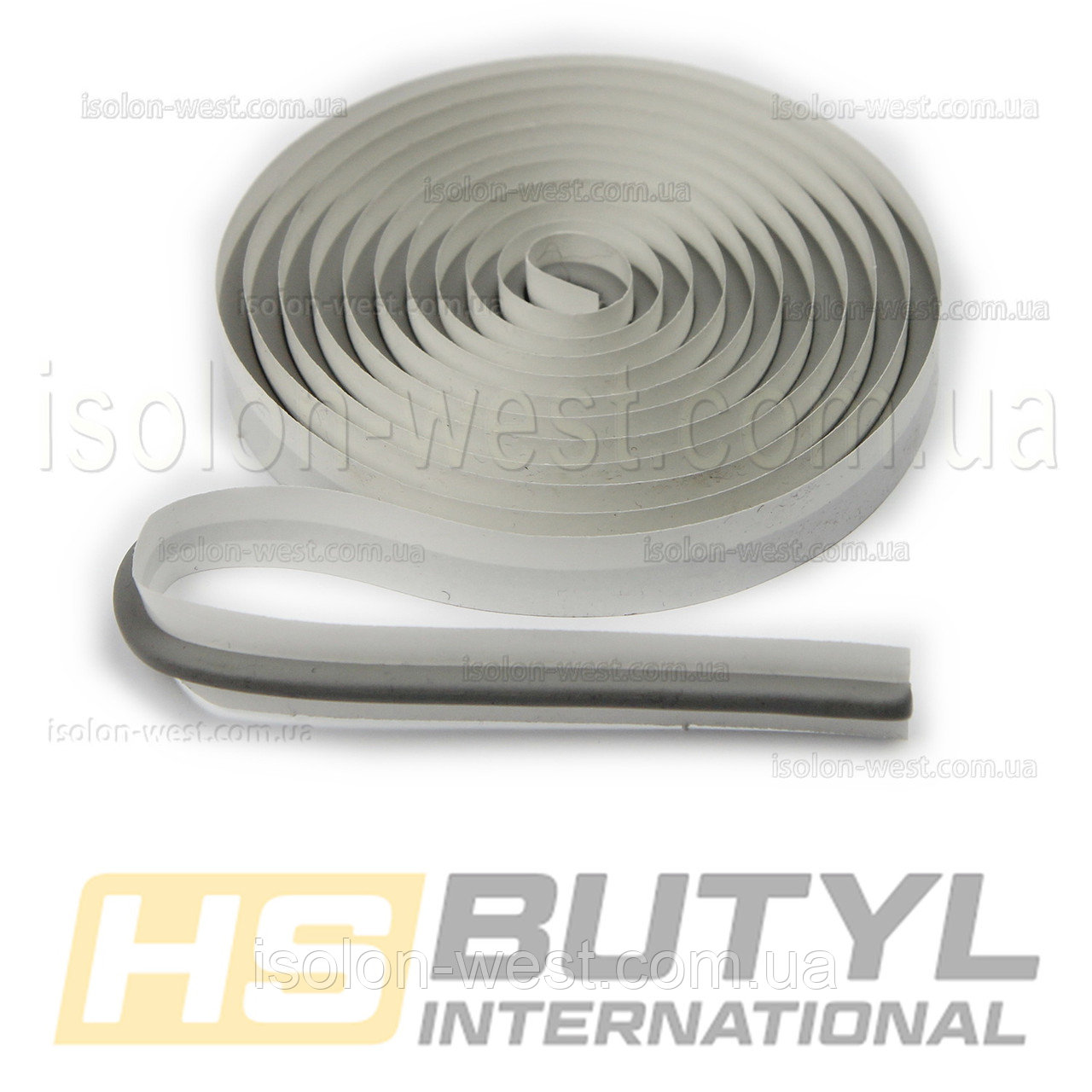 Герметик для автомобильных фар HS butyl (диаметр 5 мм), рулон 2.4 метра детальная фотка