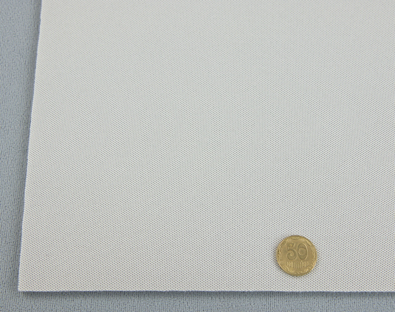 Автотканина стельова срібний (текстура сітка) Lacosta D53, на поролоні 3мм з сіткою ширина 1.70м (Туреччина) детальна фотка