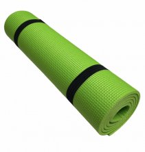 Килимок для йоги та гімнастики - (Comfort 8 салатовий) розмір 60x180 см, товщина 8 мм анонс фото