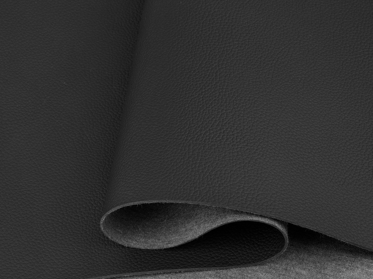 Автомобільний шкірзам 0705 чорний, матовий, на тканинній основі (ширина 1,40 м) Туреччина детальна фотка