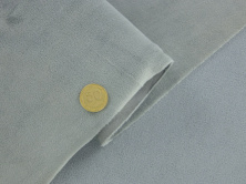 Тканина для стелі велюр чорний (LIRA-17009 без основи) для перетяжки пластикових деталей, ширина 1.55м анонс фото