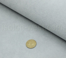 Ткань потолочная светло-серая (холодный оттенок) Frota 5, автовелюр на поролоне 2 мм с сеткой анонс фото