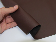 Шкірзамінник коричневий Maldive 375 для перетяжки дверних карт, стійок, airbag та вставок, ширина 1.40 м анонс фото