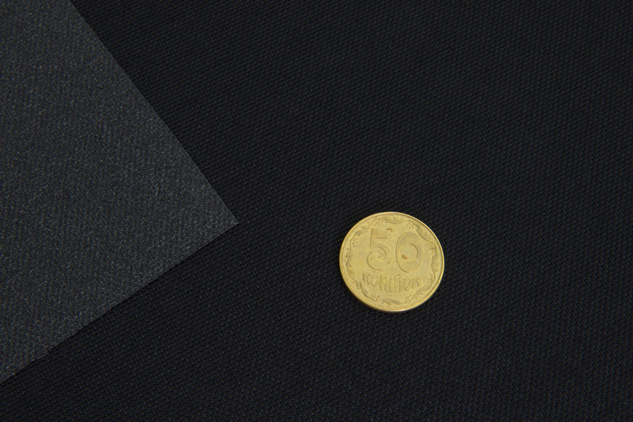 Ткань нейлоновая Cordura Black 1000D США (оригинал) детальная фотка