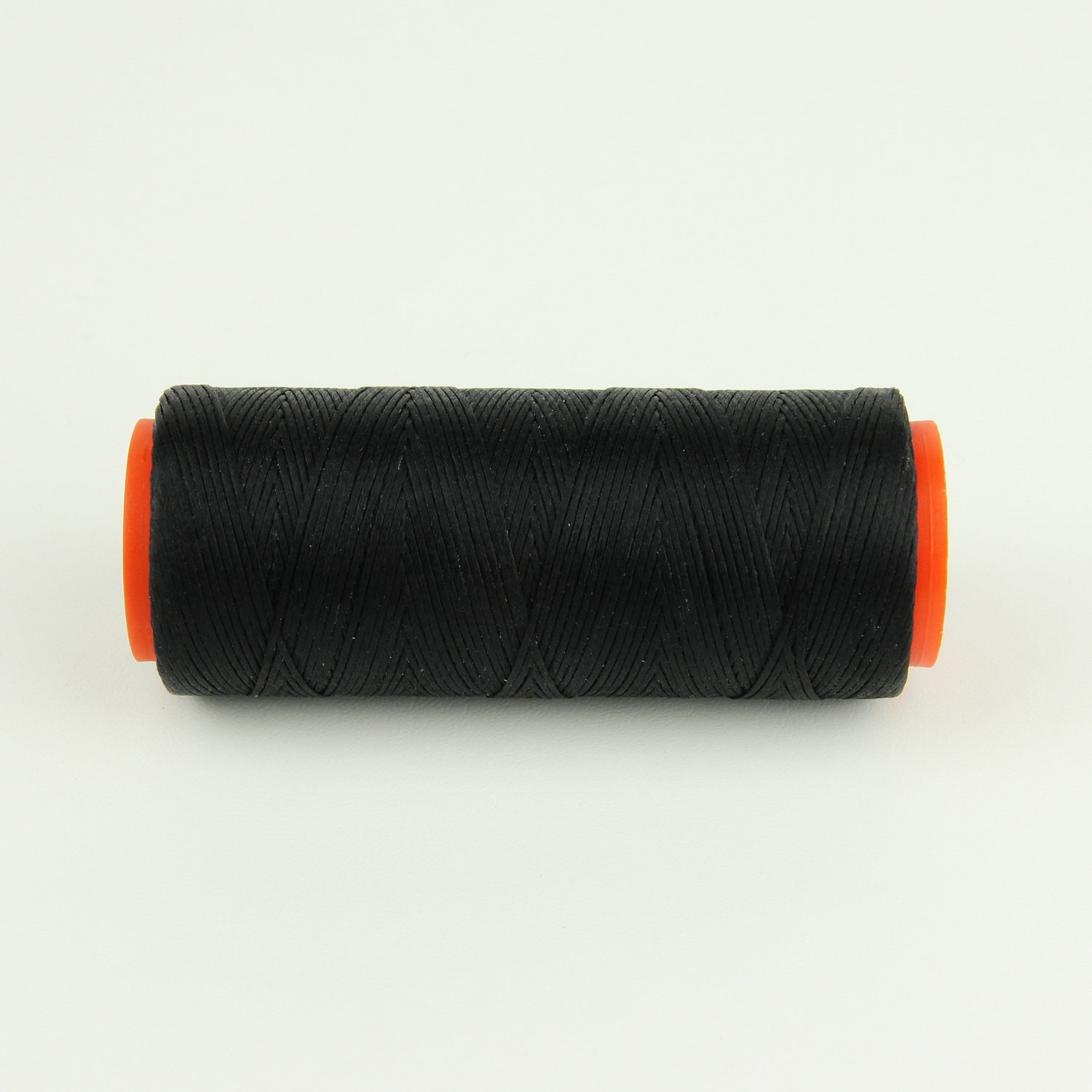 Нить для перетяжки руля вощеная (цвет черный 901), толщина 0.8 мм, длина 100 метров "Турция" детальная фотка