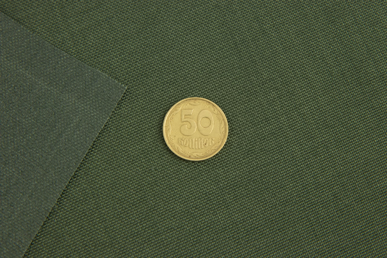 Ткань нейлоновая Cordura Olive 2, 1000D США (оригинал) детальная фотка