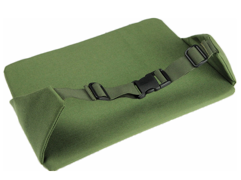Сидушка полевая Olive dark для военных, износостойкая, поджопник, цвет темно-зеленый детальная фотка