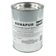 Полиуретановый термостойкий клей BONAPUR HART для кожзама, тканей, пвх, синтетической кожи, Польша 0.8л