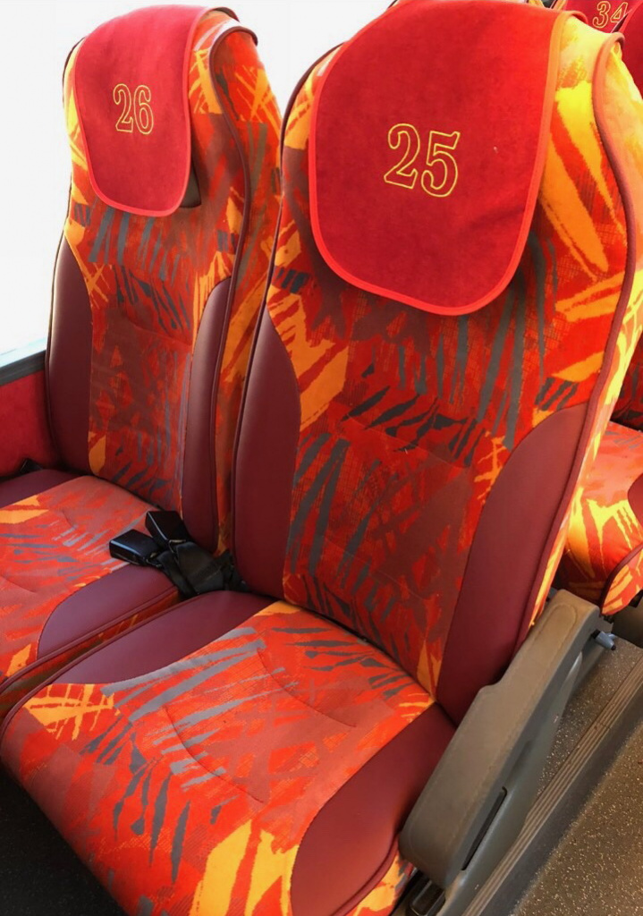 Тканина Неоплан для сидінь автобуса