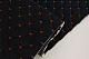 Велюр стьобаний «Ромб чорний» (прошитий мідною ниткою) на поролоні 7мм та флізеліні, ширина 135см детальна фотка