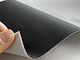Авто кожзам чёрный DXL-18/8, на тканевой основе, ширина 150см детальная фотка