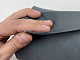 Ткань потолочная велюр темно-серый (926 без основы) для перетяжки пластиковых деталей, ширина 1.70м детальная фотка