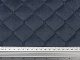 Велюр TRINITY TRIN-s-31/6 стьобаний темно-синій «Ромб» (прошитий темно-синьою ниткою) синтепон і флізелін, ширина 135см детальна фотка