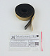 Стрічка-Антискрип С2 чорна, товщина 2.2 мм, ущільнювальний матеріал прокладочний детальна фотка