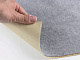 Карпет автомобильный Lux (лист) светло-серый, самоклейка, толщина 3.0 мм, плотность 360 г/м2 детальная фотка