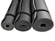 Коврик для фитнеса и йоги RELAX 10, серый, толщина 10мм, ширина 50 см детальная фотка