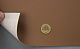 Автомобільний шкірозамінник світло-коричневий 4077-MT, на тканинній основі, ширина 160cм детальна фотка