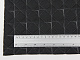Ткань стеганая на поролоне 4 мм и сетке, черно-серый, ромб в квадрате, ширина 1,80м детальная фотка