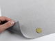 Ткань потолочная цвет светло-серый (теплый оттенок) Frota 3 автовелюр на поролоне 3мм с сеткой детальная фотка