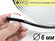 Автомобильный герметик для фар черный СТК Butyl Cord, герметизируюlщий бутиловый шнур, диаметр 6мм детальная фотка