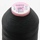 Нить TURTLE (Турция) №30 цвет 9999 для оверлока, черный, длина 2500м. детальная фотка