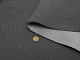 Ткань потолочная темно-серая Frota 4, автовелюр на поролоне 2 мм с сеткой детальная фотка