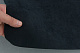 Автовелюр Dinamika 01 цвет черный, на тканевой основе, ширина 148 см детальная фотка