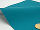 Кожзаменитель матовый Espresso B401-6301 (цвет бирюзовый), ширина 145см, Польша детальная фотка