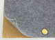 Карпет-самоклейка Superflex серый, для авто, плотность 450г/м2, толщина 4мм, лист детальная фотка