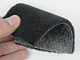Автомобильный ковролин (с проклееной тканевой основой) темно-серый, ширина рулона 1.70м., Бельгия детальная фотка
