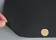 Автомобільний шкірозамінник чорний 2136-MT на тканинній основі, ширина 150см детальна фотка