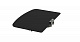 Стеклянная полка OPTICUM, цвет черный, 300х250х5мм, под телевизор TV и др. технику детальная фотка