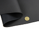 Термовинил черный (матовый) для перетяжки руля, дверных карт, панелей на каучуковой основе (tk-1m) детальная фотка