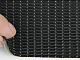 Тканина для сидінь автомобіля, колір чорний, на поролоні і повсті (для центральної частини) товщина 3мм детальна фотка