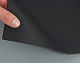 Автомобільний шкірозамінник чорний 2125-MT на поролоні 4мм і клейовій основі, ширина 150см детальна фотка