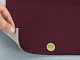 Автомобільна тканина Антара бордо, на поролоні та сітці, товщина 4мм, ширина 145см, Туреччина детальна фотка