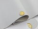 Автомобильный кожзам светло-серый 15535/1, на тканевой основе, ширина 160см детальная фотка