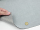 Ткань потолочная светло-серая (холодный оттенок) Frota 5, автовелюр на поролоне 2 мм с сеткой детальная фотка