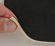 Алькантара Soft чорна (ALK-P-BL) на сітці та поролоні 2мм, ширина 1,42м детальна фотка