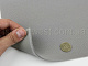 Ткань авто потолочная серая (текстура сетка) Lacosta 16122, на поролоне 3 мм с сеткой, ширина 1.70м (Турция) детальная фотка
