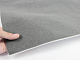 Автовелюр самоклейка Frota 2, цвет серый, на поролоне и сетке, лист детальная фотка